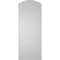 Ekena Millwork Arch Top Surface Mount PVC Gable Vent: Functional, w/ 3-1/2"W x 1"P Standard Frame, 14"W x 36"H GVPAR14X3601SF - alternate 2